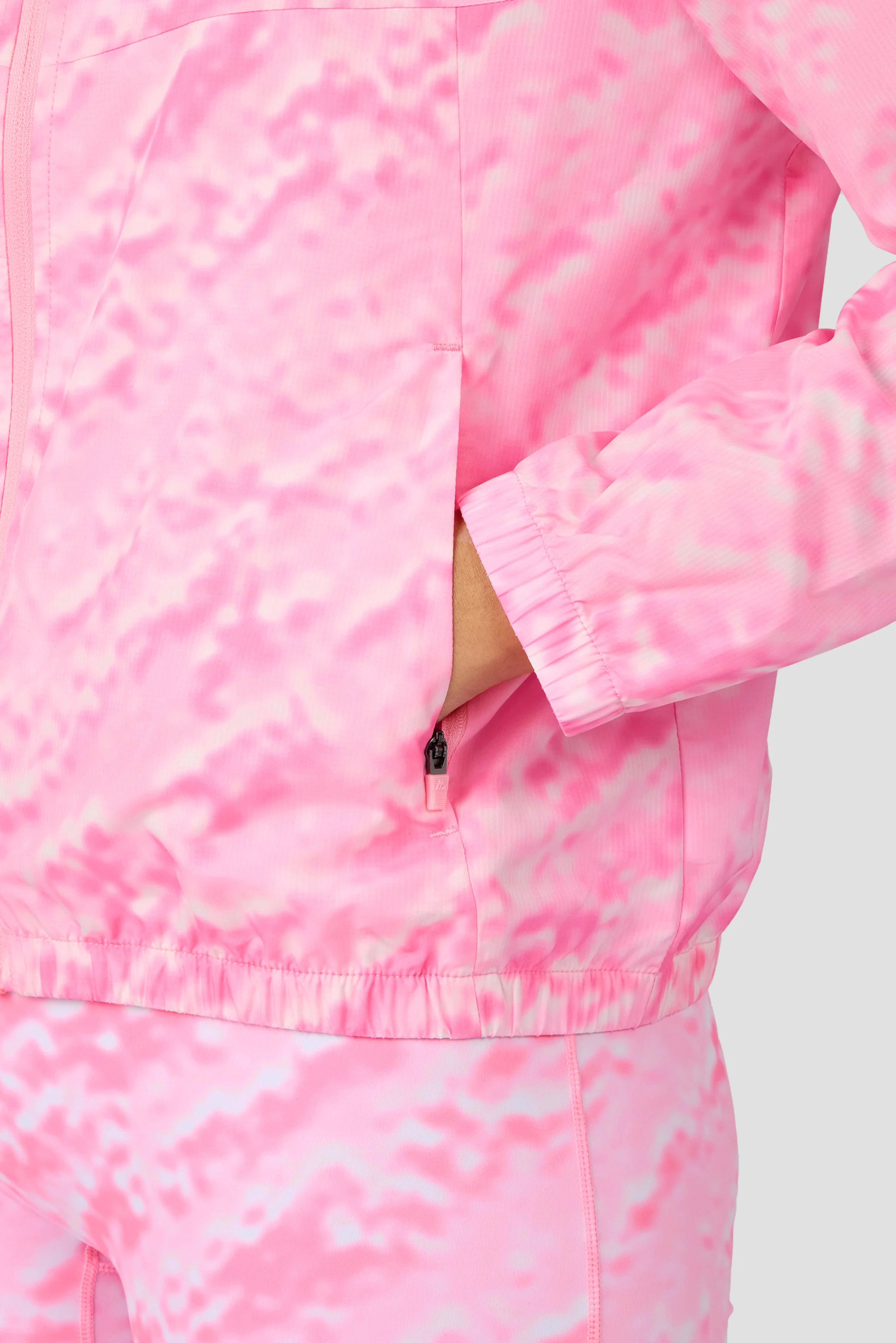 Girls Celeste Windbreaker - Candy Floss/Fuchsia/White - Image 4