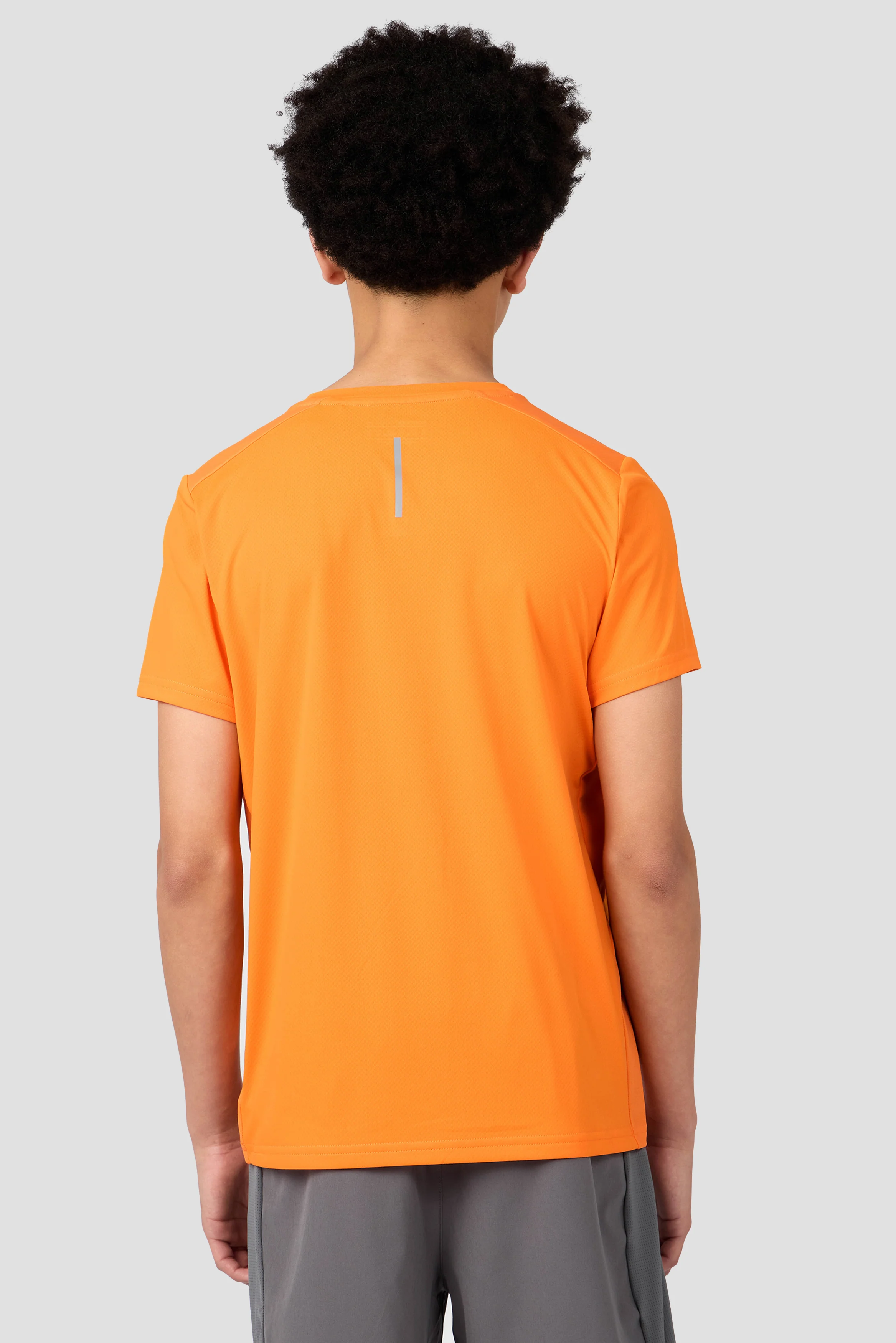 Boys Delta T-Shirt - Tangerine Glow - Image 2