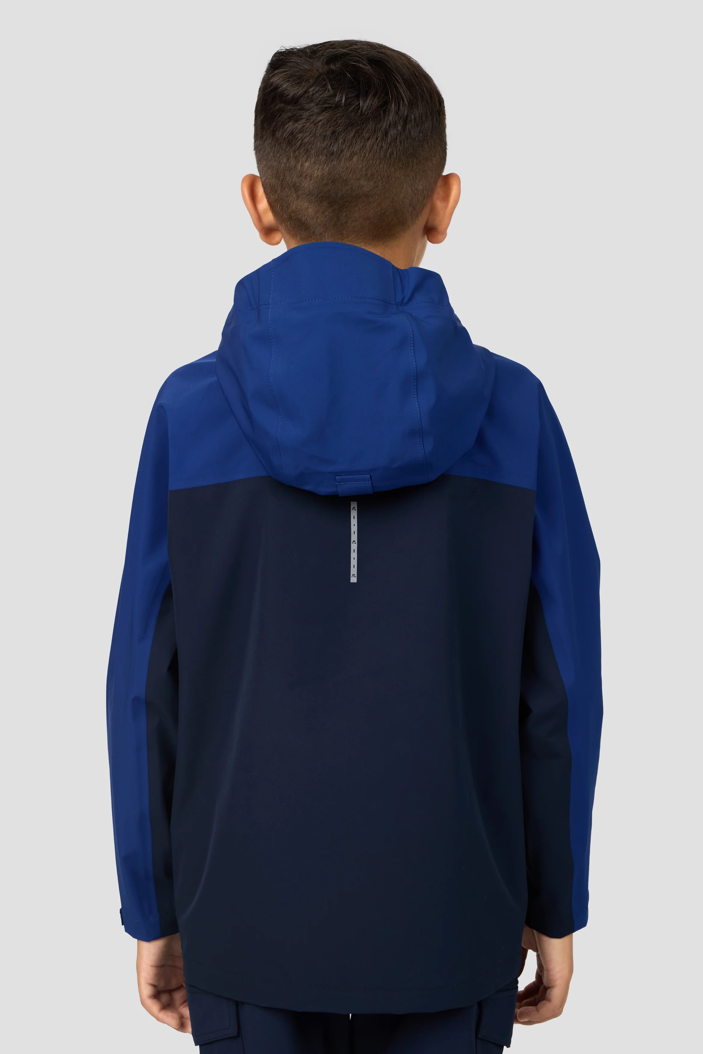 Boys Derecho Waterproof Jacket - Midnight Blue/Marine Blue - Image 2
