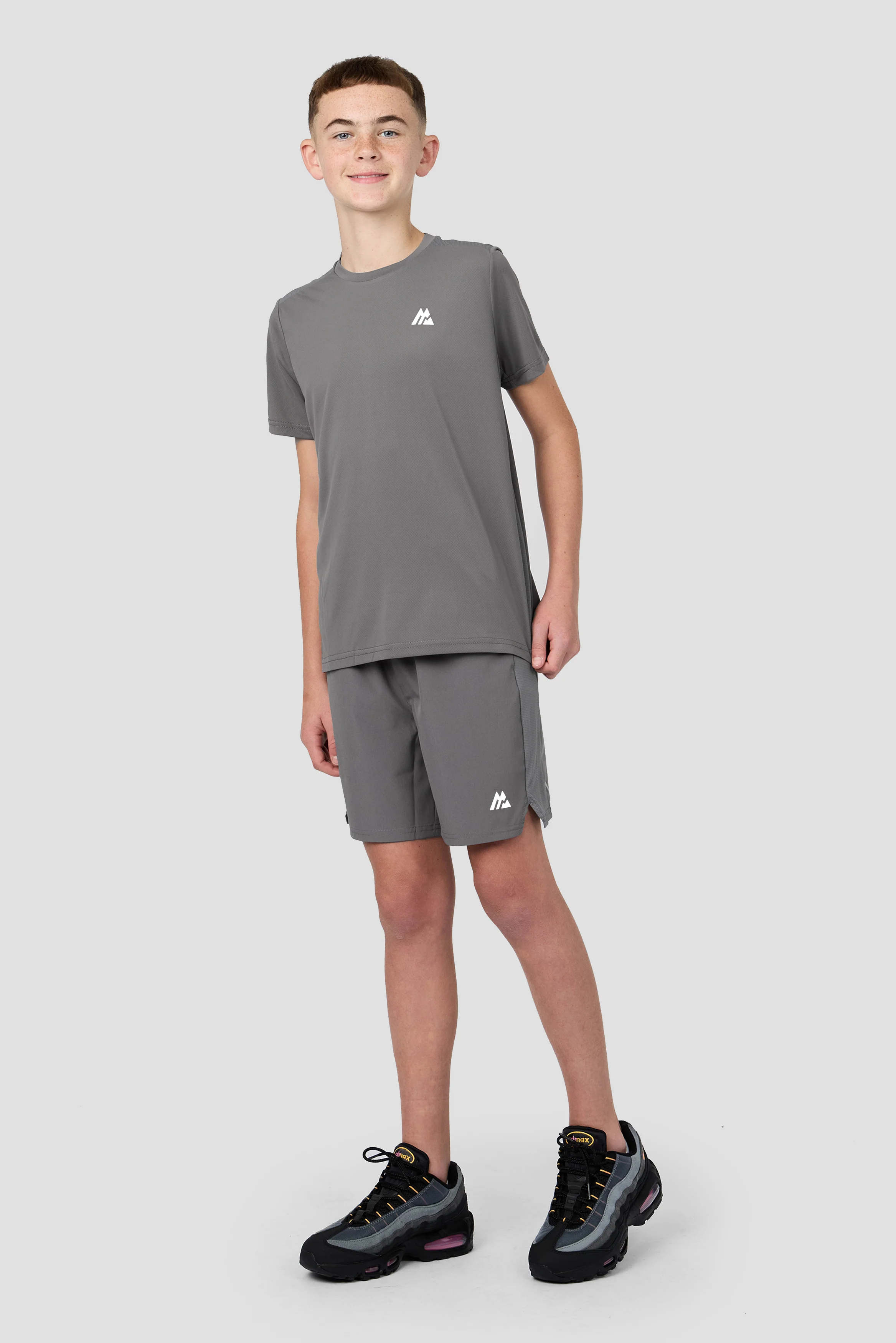 Boys Fly 2.0 Short - Cement Grey - Image 5