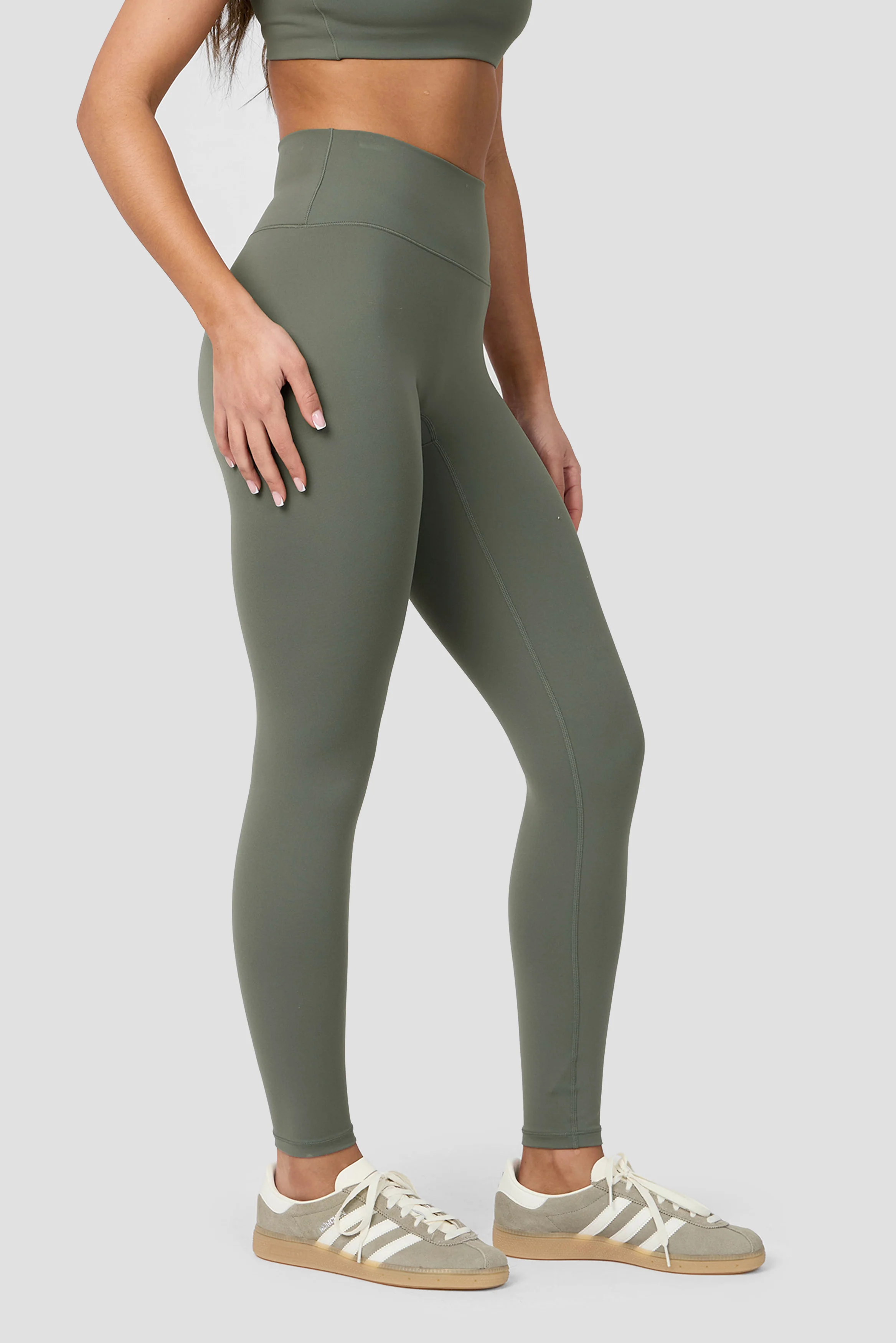 Form Legging - Dark Olive - Image 2
