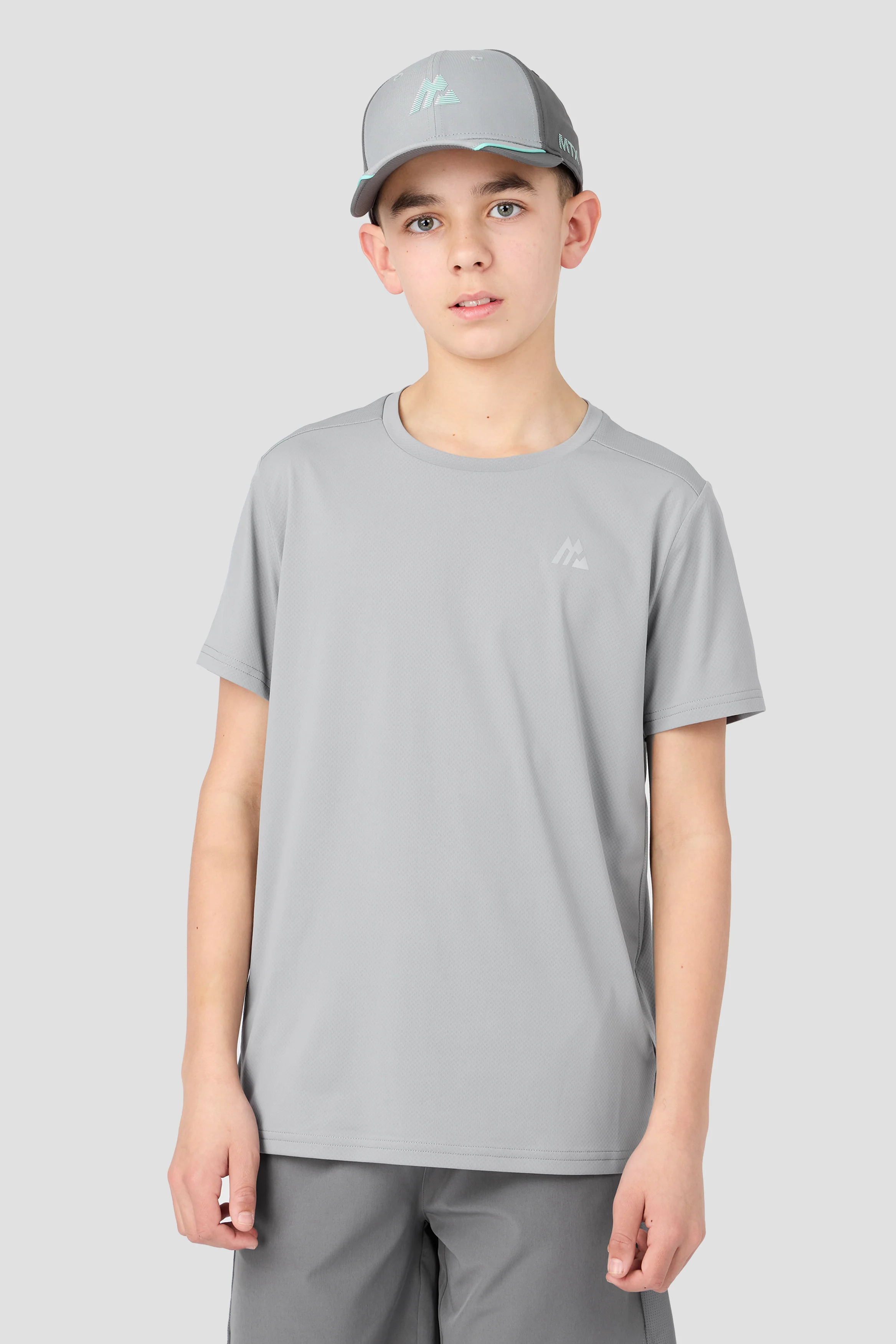 Junior Pace 2.0 Cap - Platinum Grey/Cement Grey/Duck Egg - Image 2