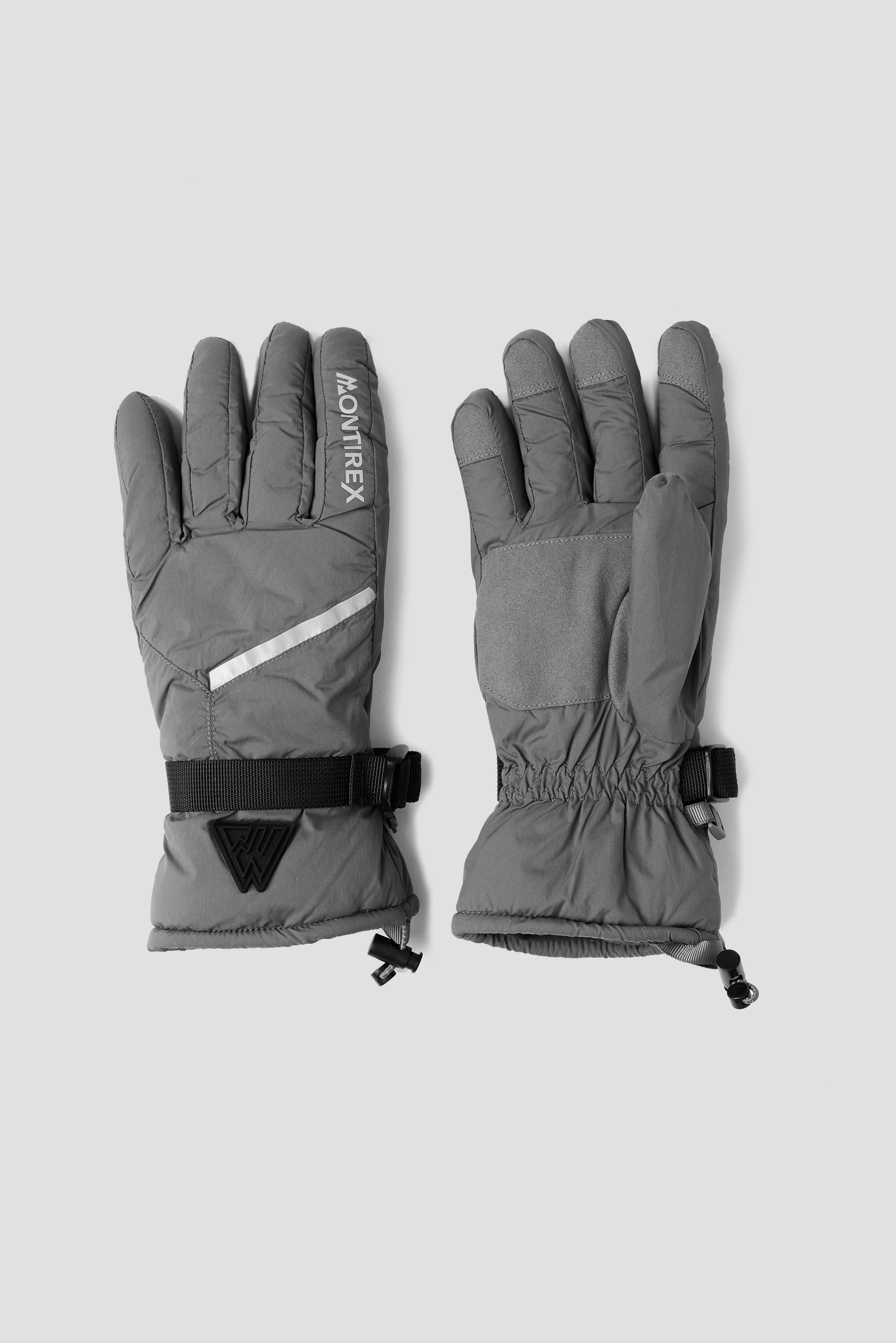Mogul Ski Glove - Cement Grey - Image 3