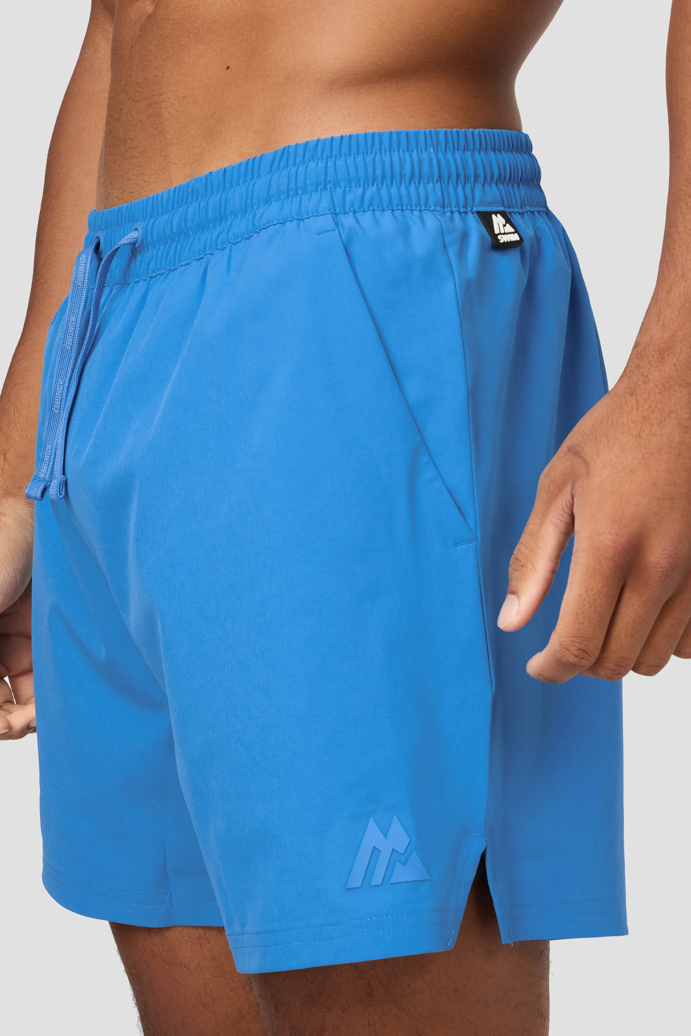 Monogram Swim Short - Celestial Blue - Image 5