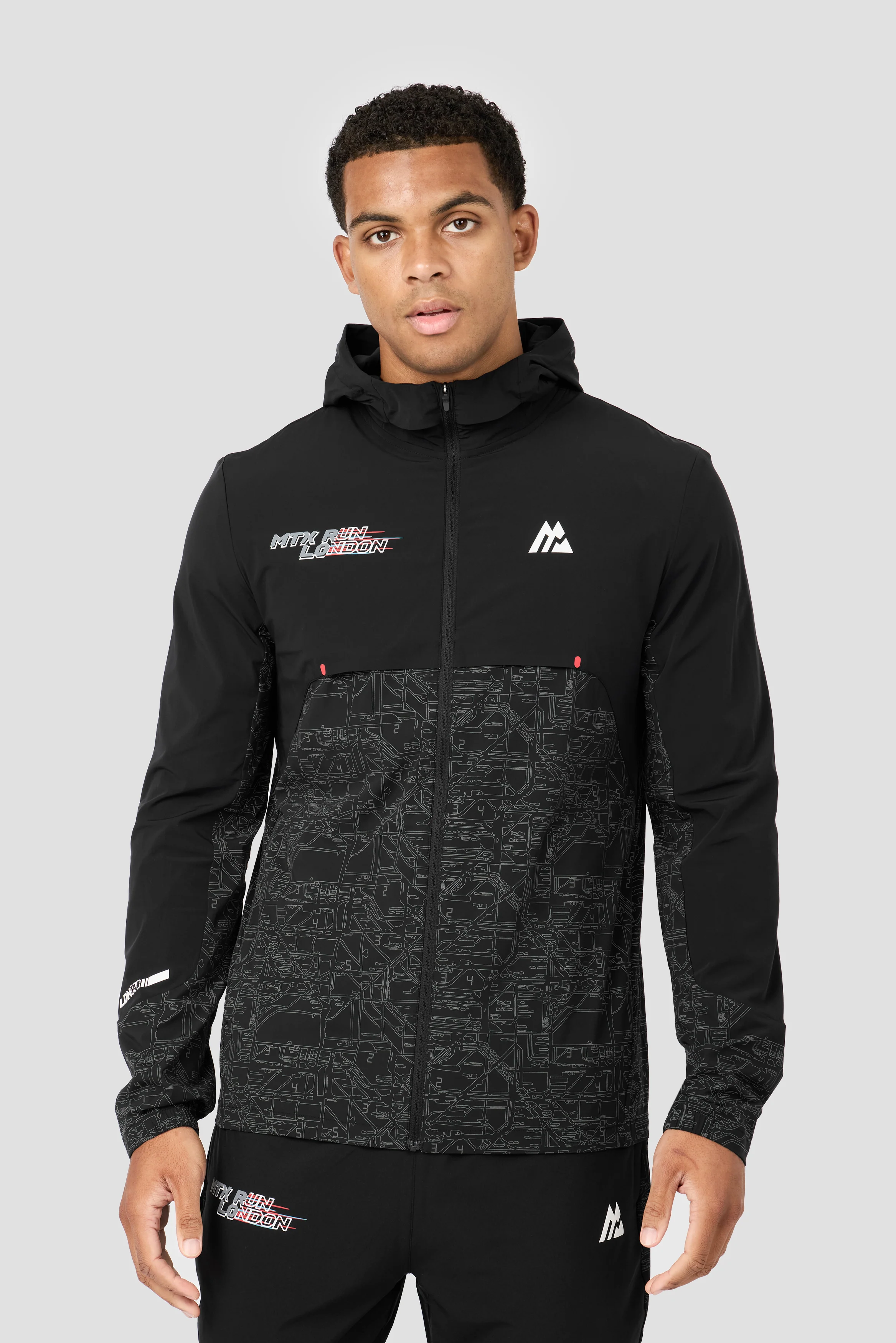 MTX Run City London Jacket - Black