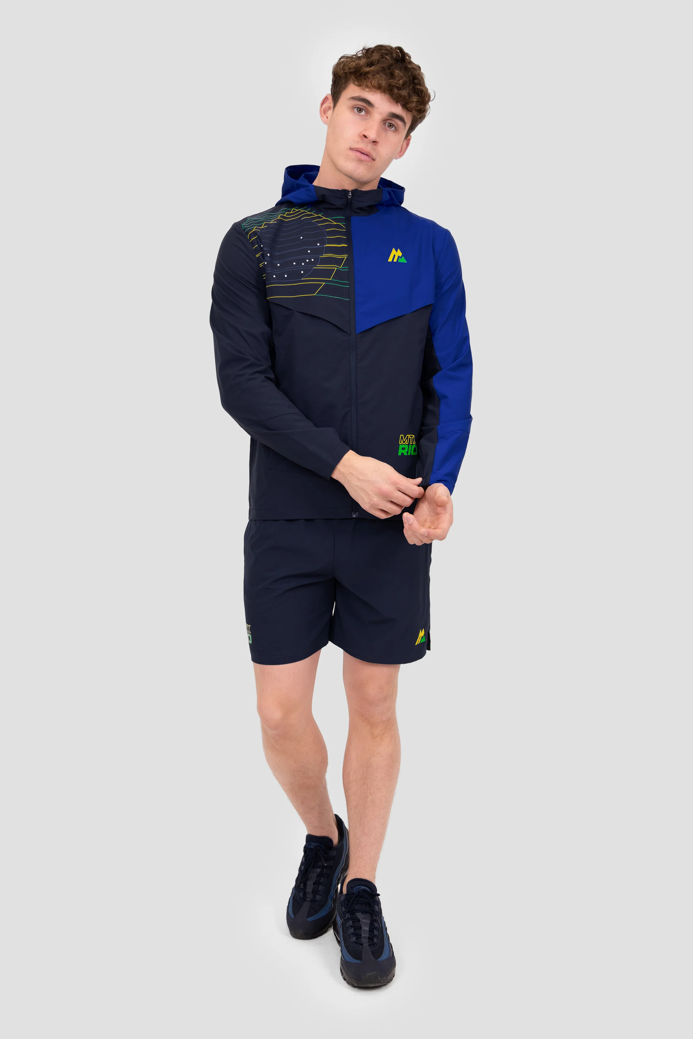 MTX Run City Rio Jacket - Midnight Blue/Persian Blue - Image 3