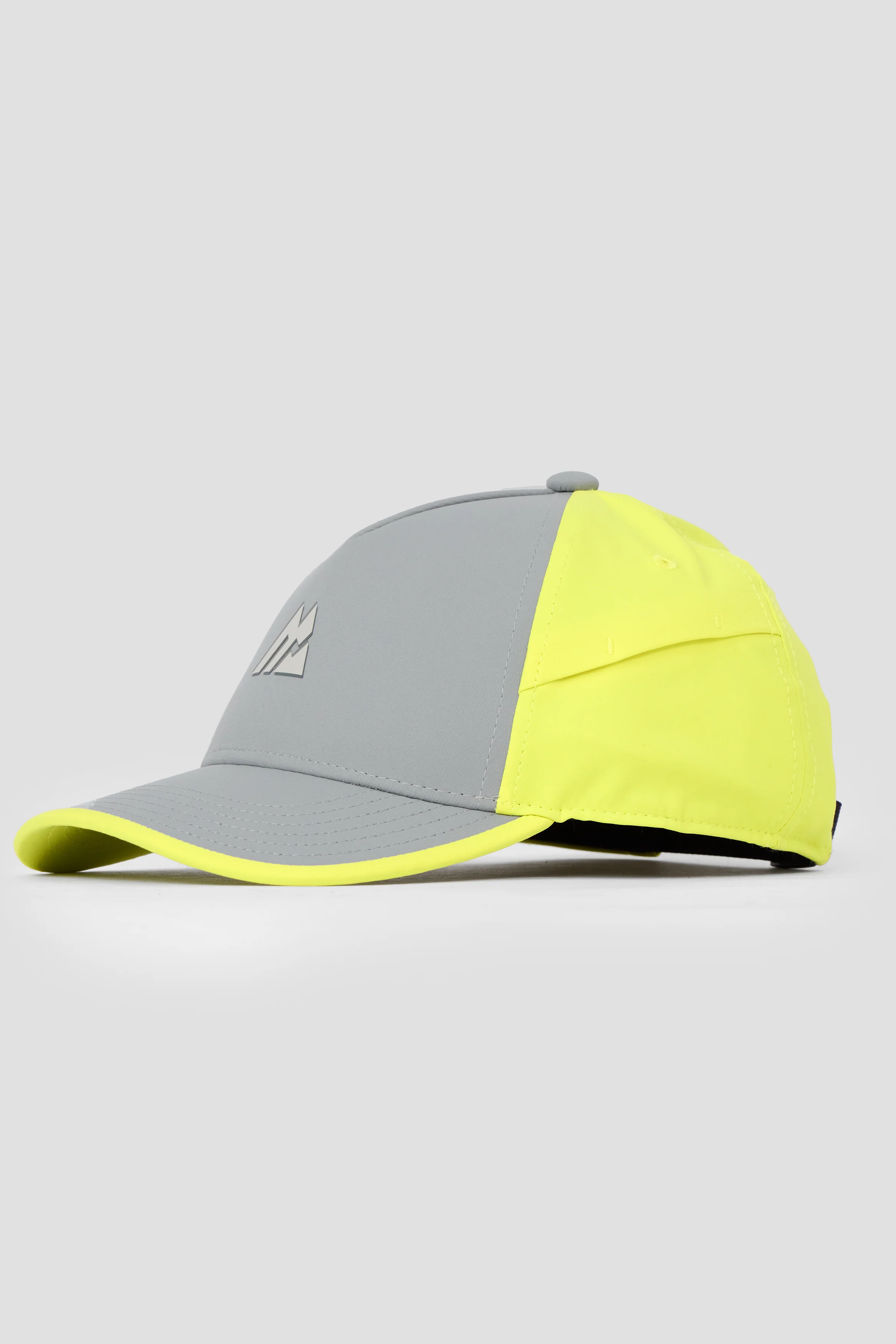 Junior MTX Run Turbo Cap - Platinum Grey/Electric Lime