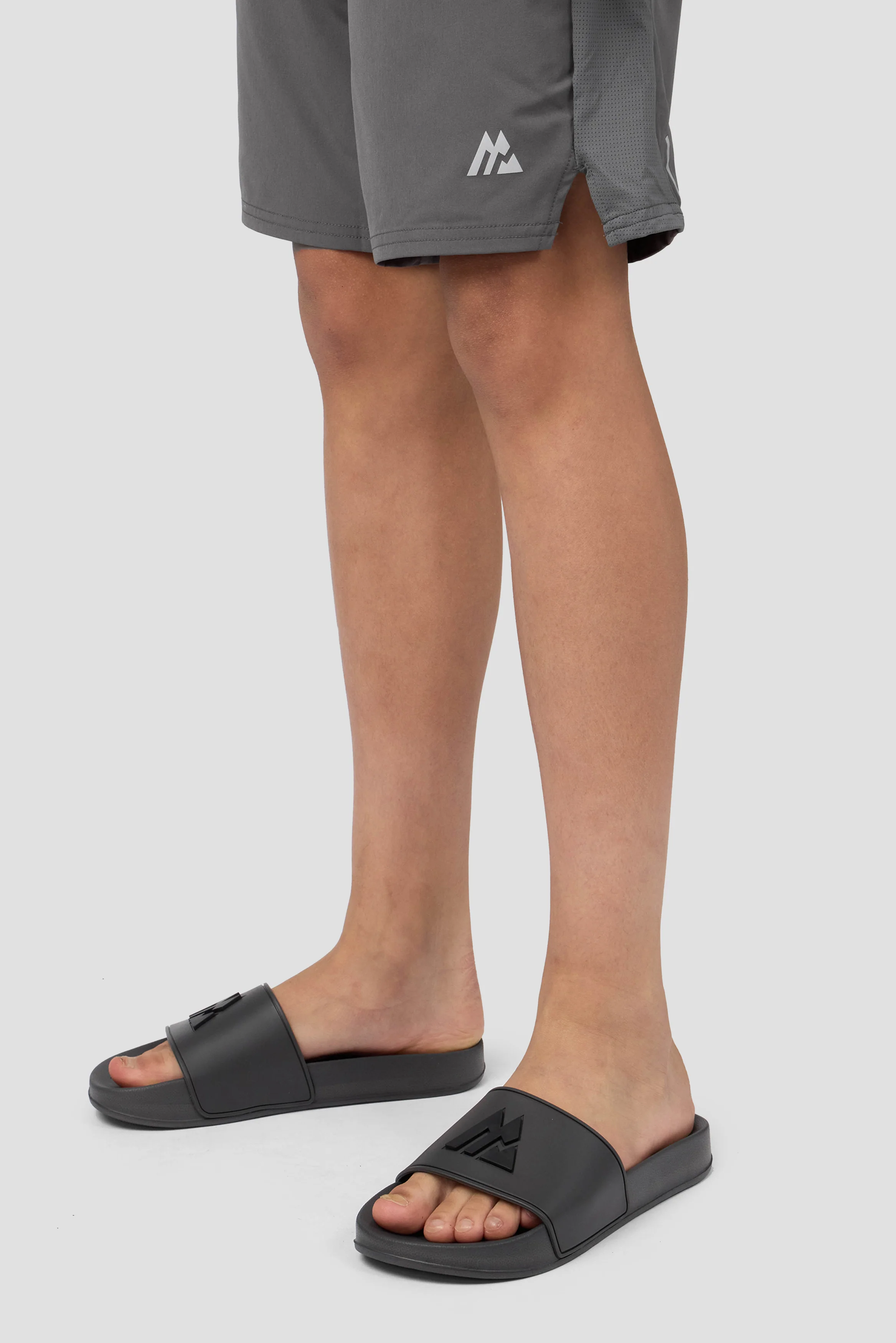 Junior MTX Slides - Cement Grey/Asphalt - Image 3