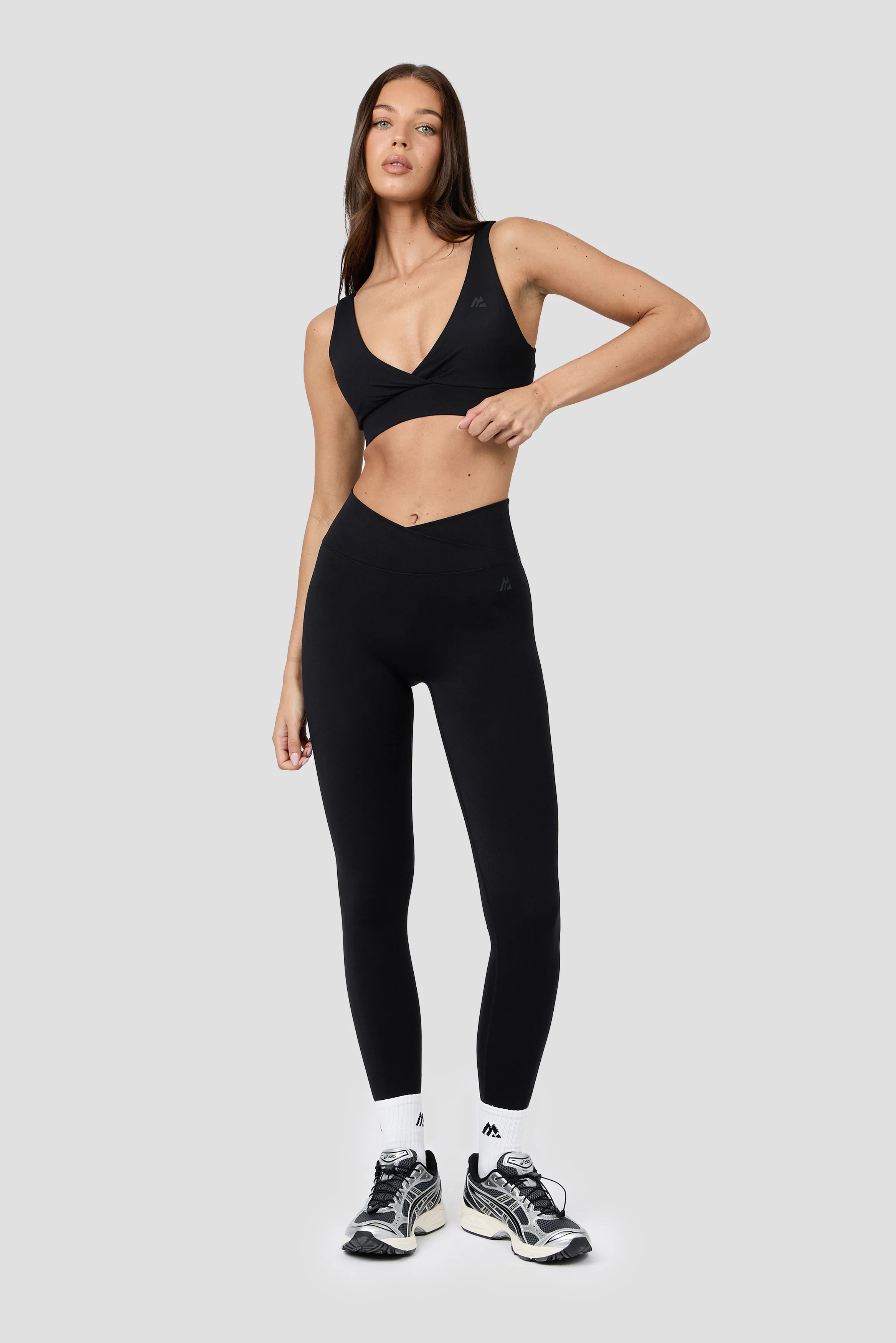 Powder Cami Bra - Black - Image 3