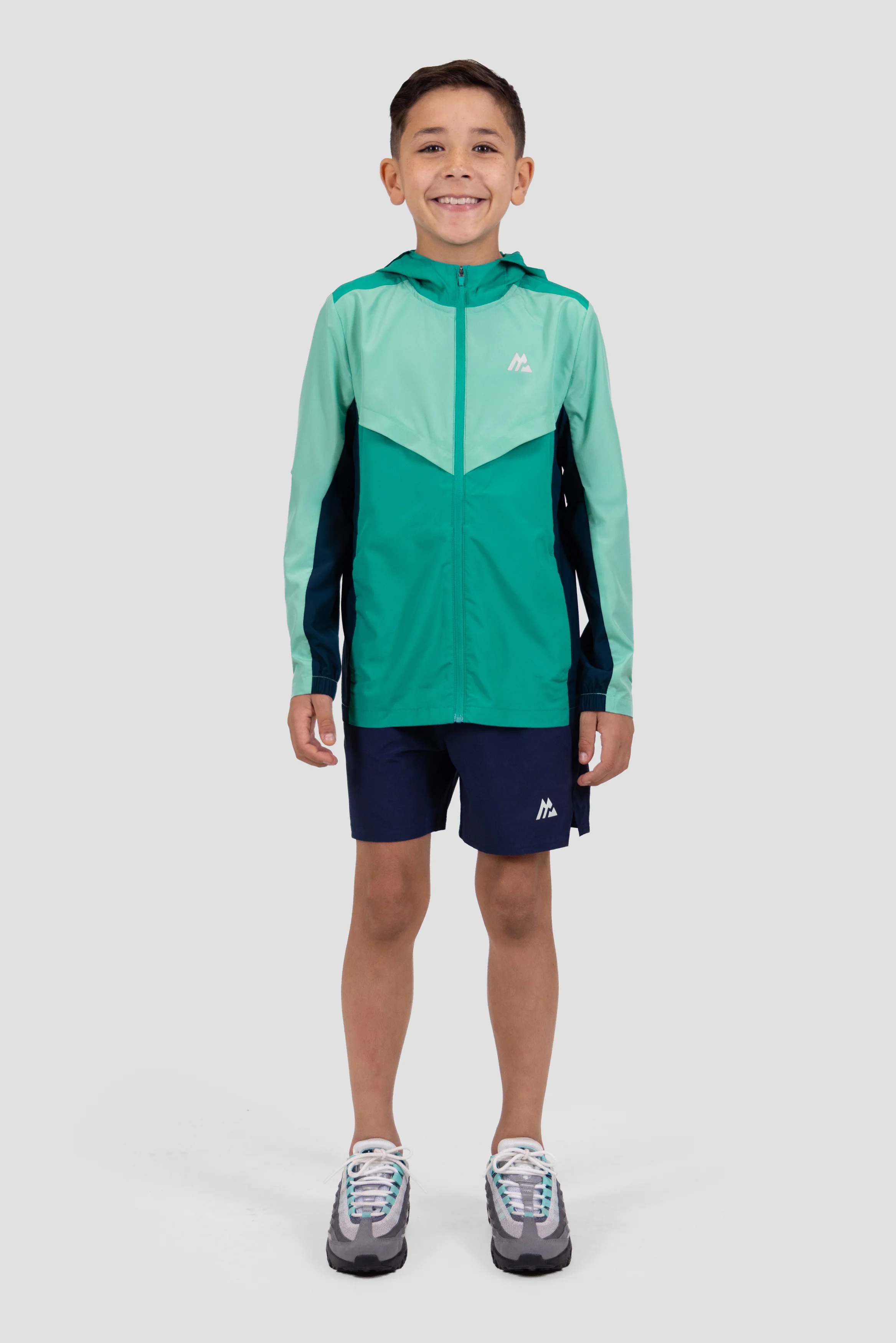 Boys Speed 2.0 Windbreaker - Aruba/Fluorite/Midnight Blue - Image 3