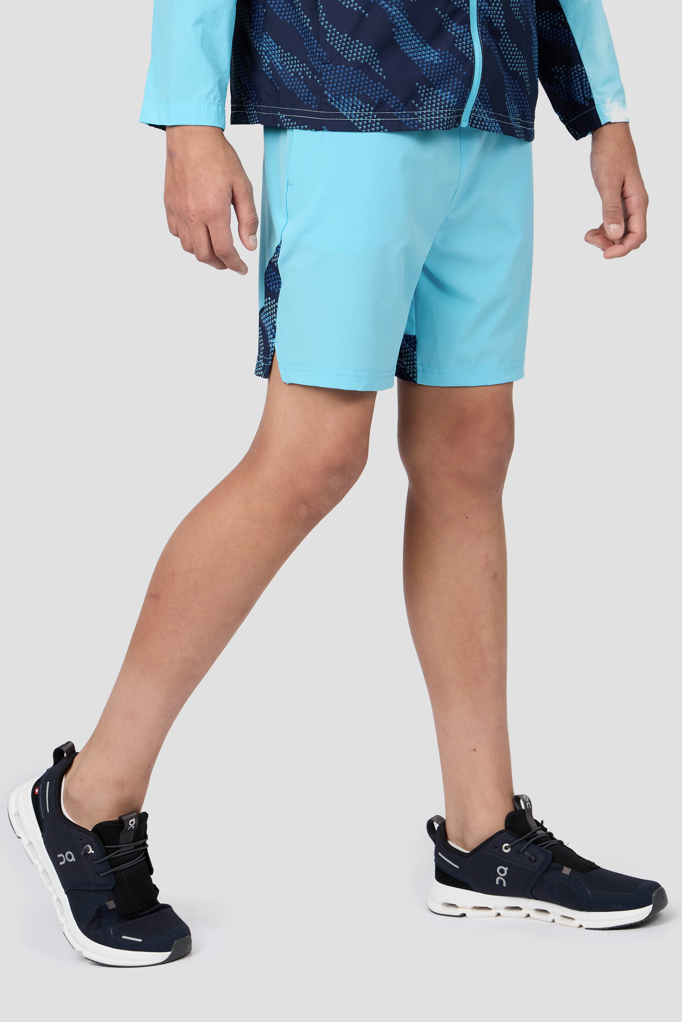 Boys Thera Short - Neon Sky/Midnight Blue/Cobalt - Image 2
