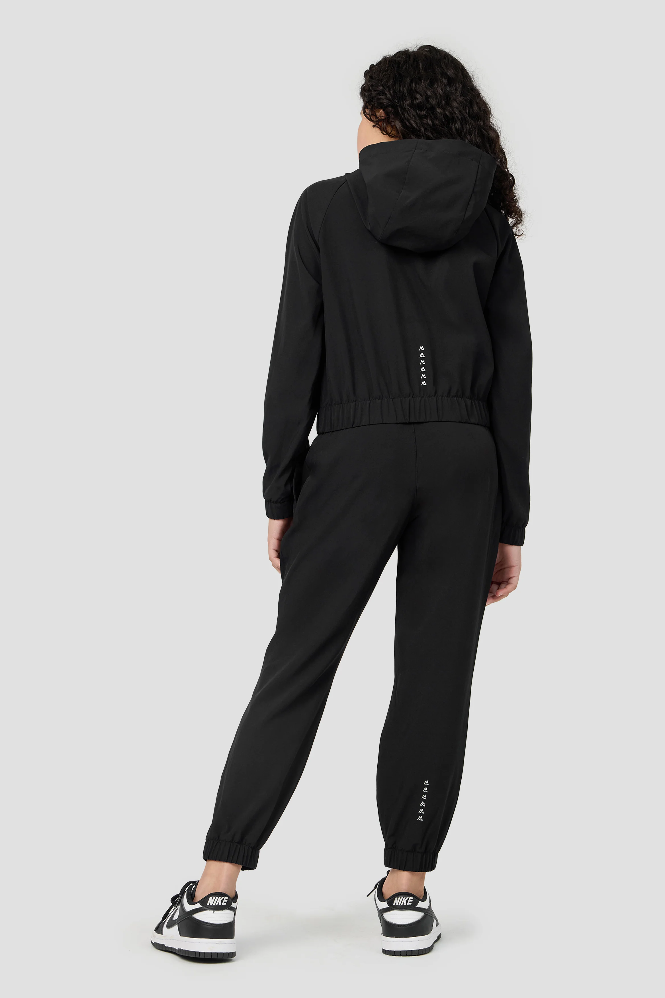 Girls Track Jacket - Black - Image 4