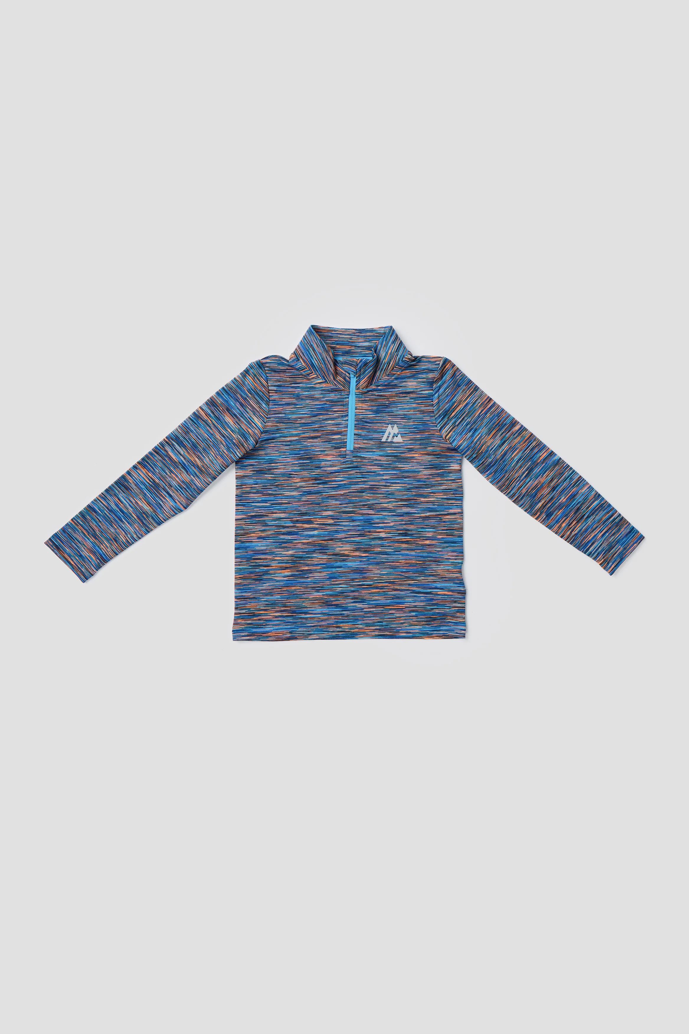 Infant Boys Trail 1/4 Zip - Navy/Blue/Orange - Image 4