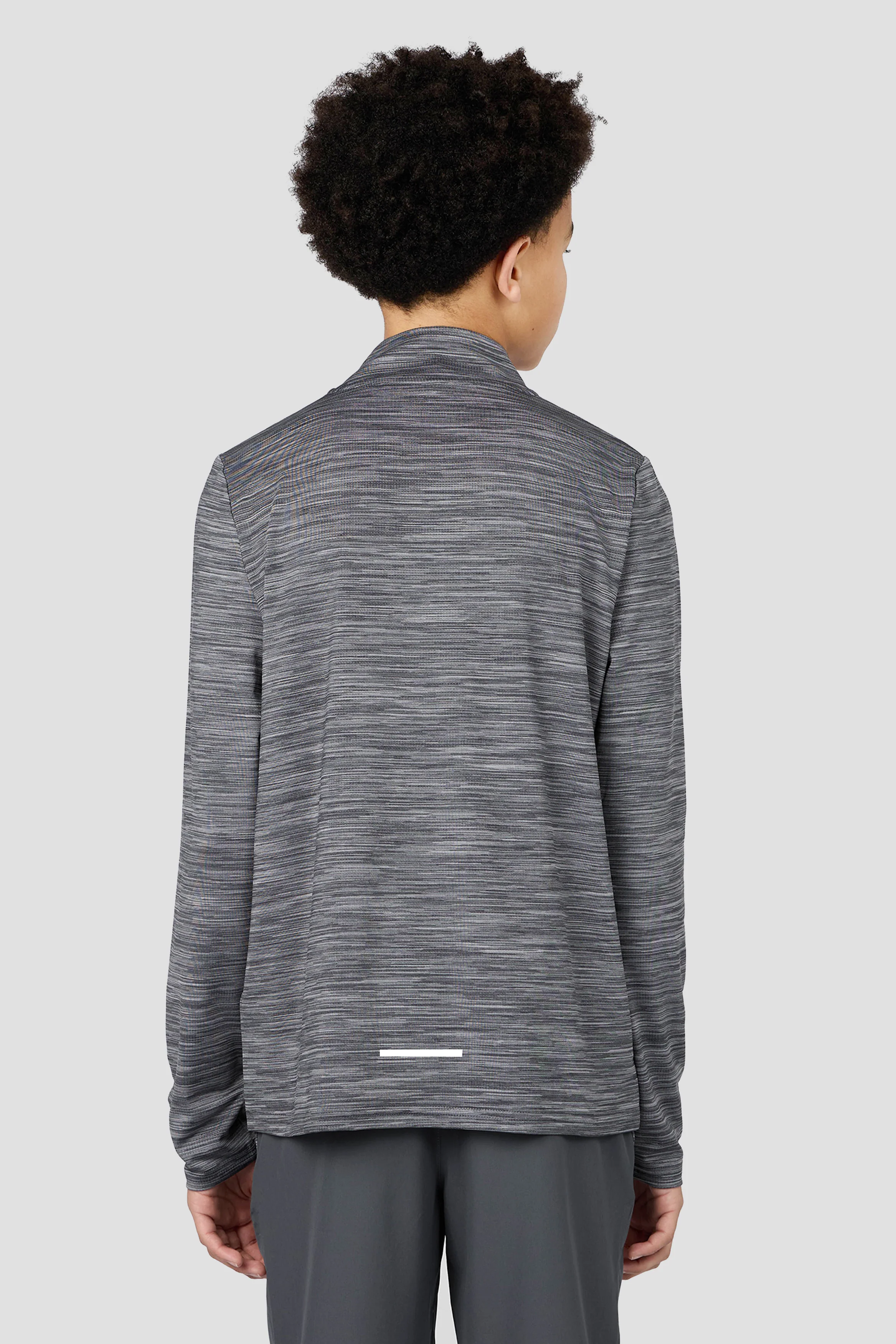 Boys Trail 1/4 Zip - Slate Grey Multi - Image 2