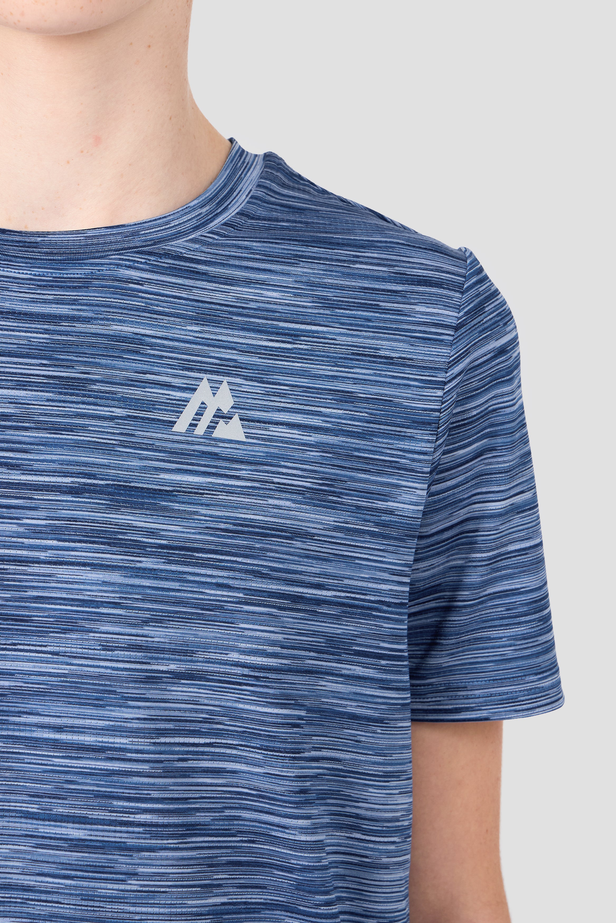 Boys Trail T-Shirt  - Navy/Charcoal Blue Multi - Image 3