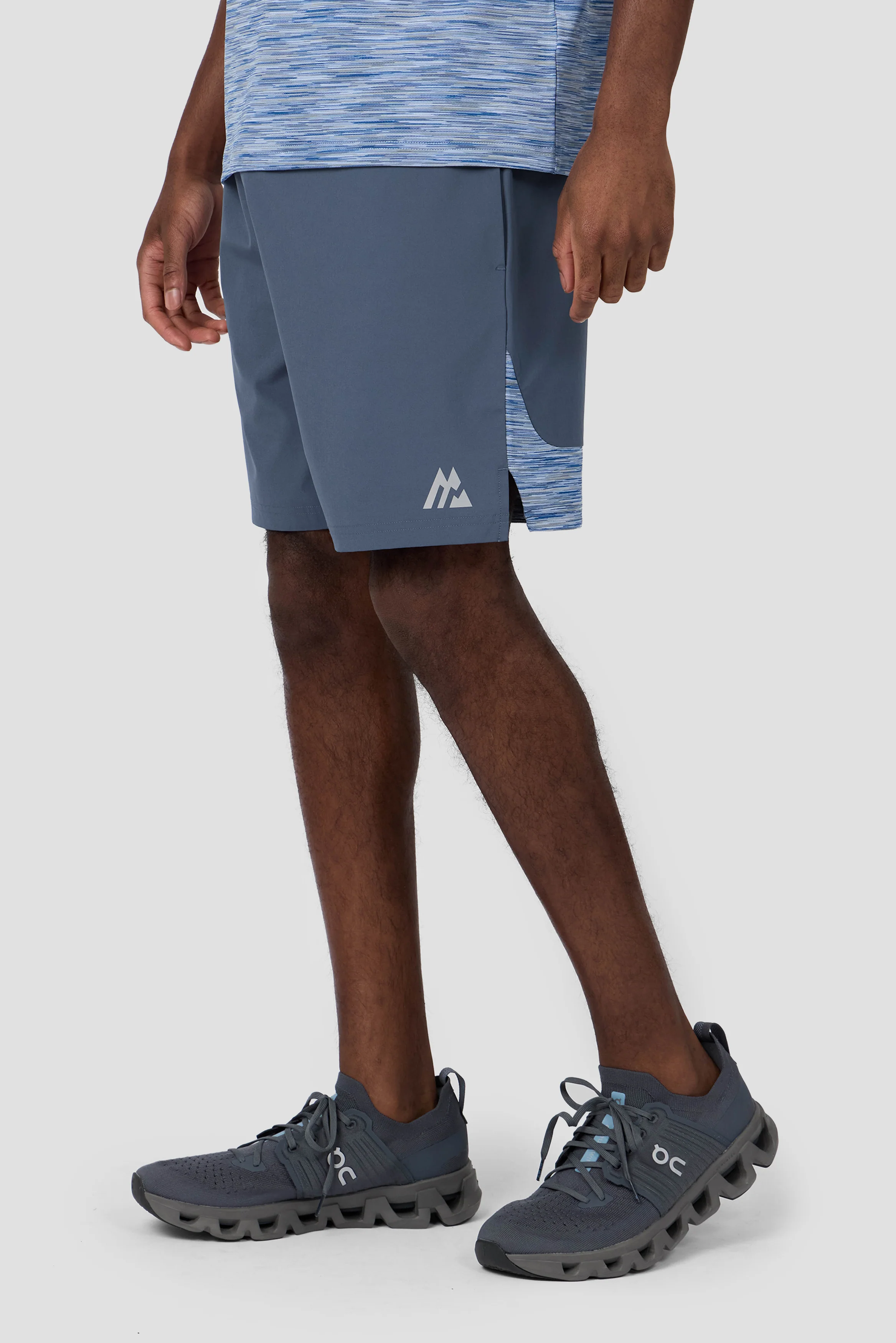 Trail Panel Short - Indigo/Light Blue Multi