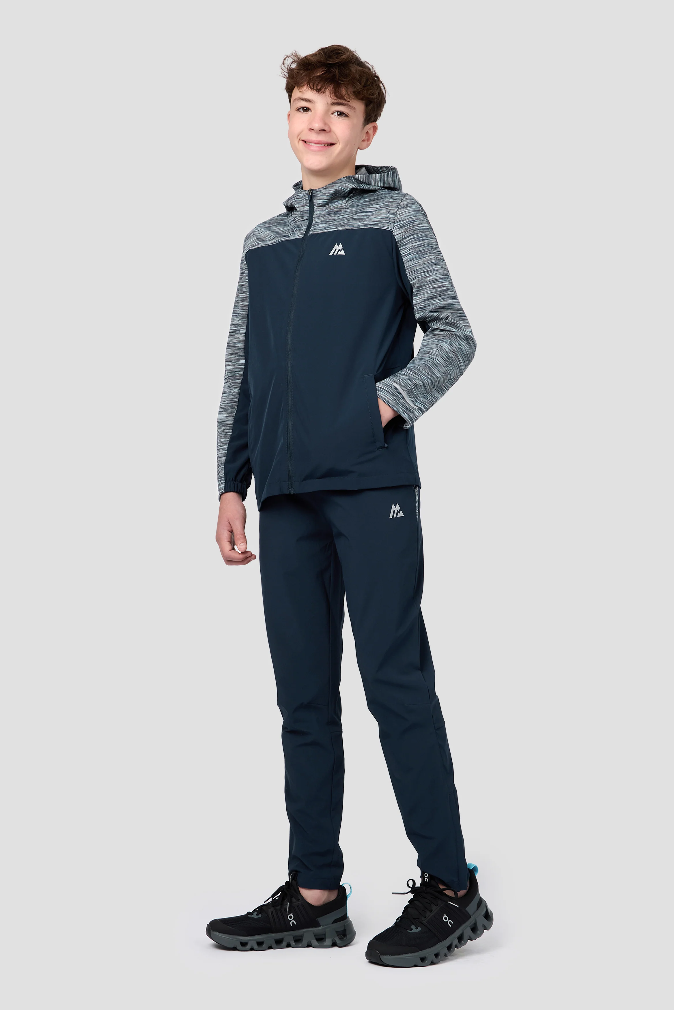 Boys Trail Woven Pant - Navy/Blue/Grey - Image 5