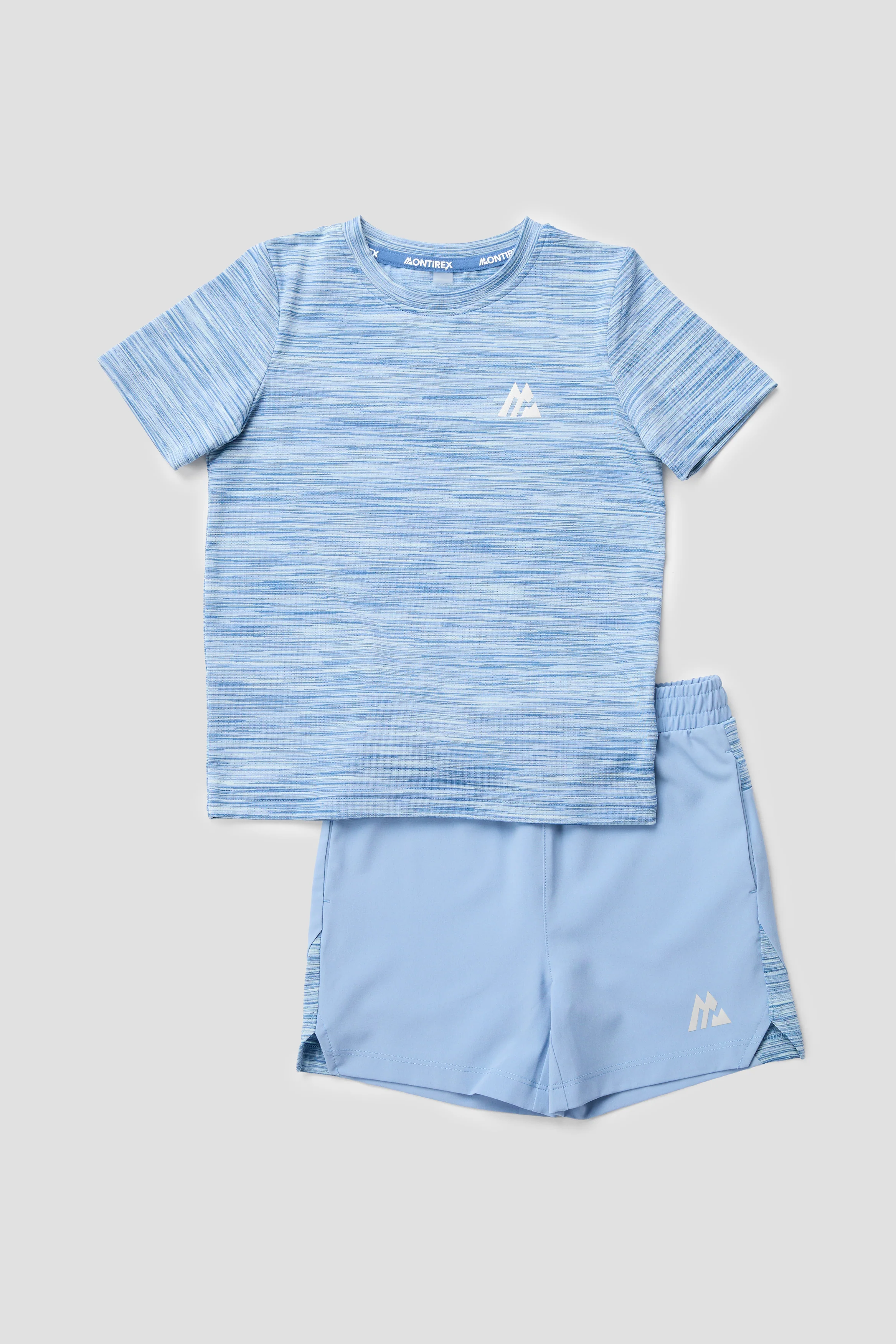 Infant Boys Trail T-Shirt/Short Set -  Charcoal Blue Multi - Image 4